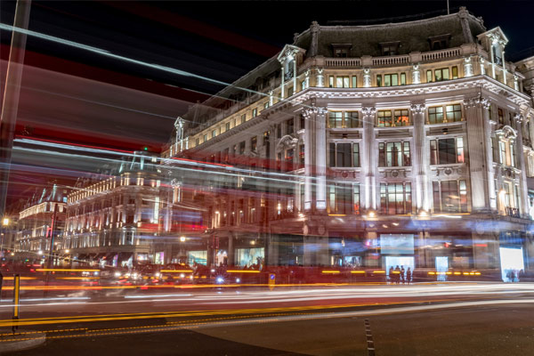 Time lapse of Oxford street